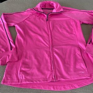 2/$20 sale C9 by Champion medium hot pink zip up